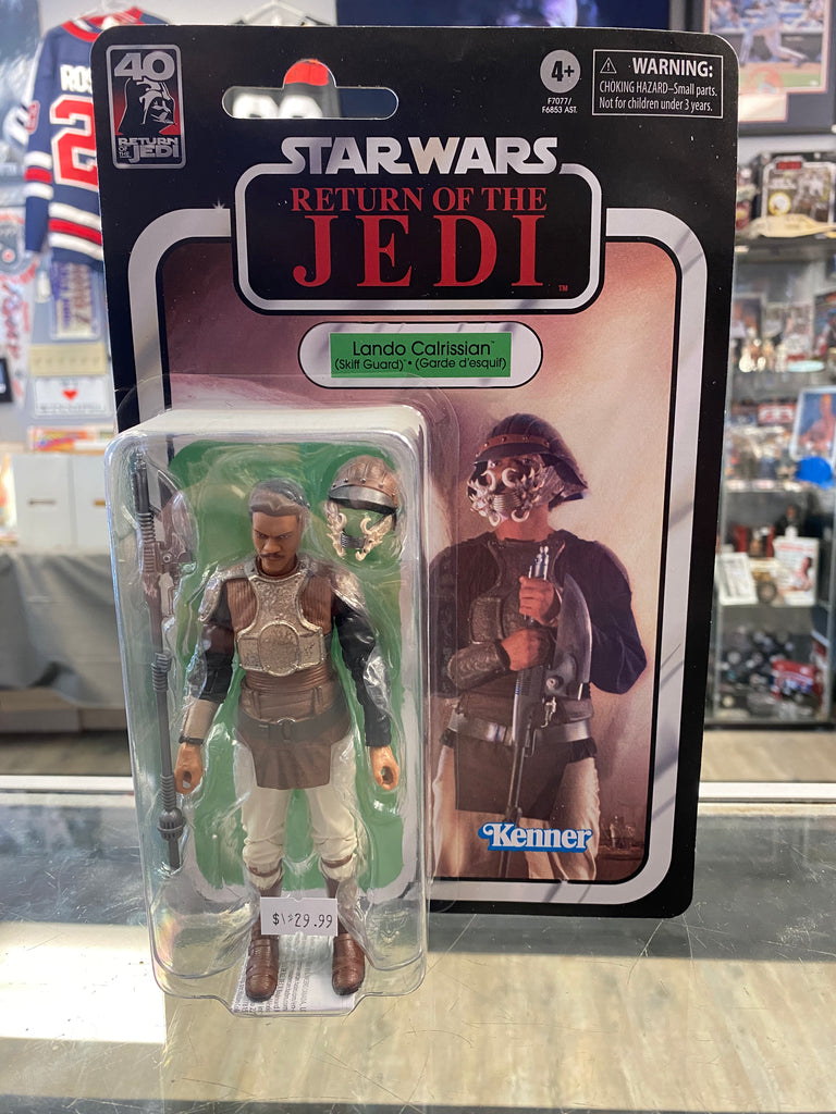Star Wars Action Figur 69622 – Lando Calrissian as Skiff Guard (inkl. Freeze Frame Action Slide
