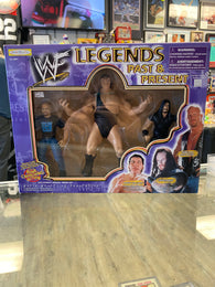 WWF Legends Past & Present Action Figure 3-Pack Stone Cold Andre The Giant Undertaker