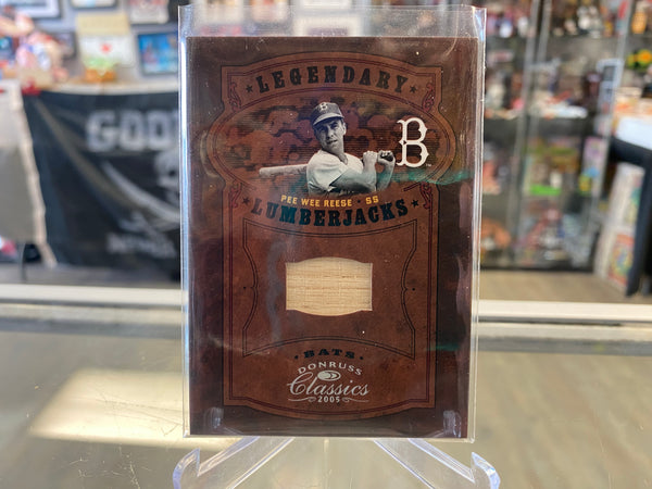 2005 Donruss Classics Legendary Players Lumberjacks Bats /50 Pee Wee Reese