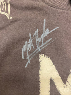 Matt Hughes signed TapOut T-shirt Large UFC