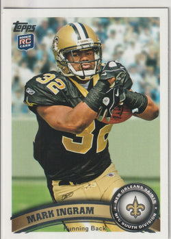 Mark Ingram 2011 Topps #426 Rookie Card - First Row Collectibles
