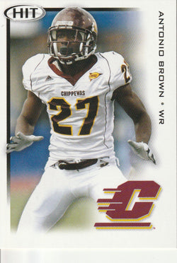 Antonio Brown 2010 SAGE Hit #27 - First Row Collectibles