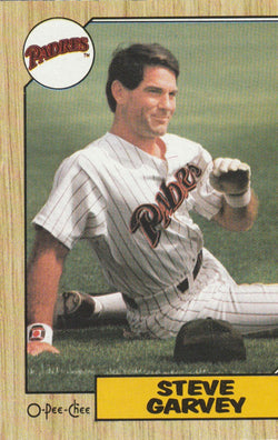Steve Garvey 1987 O-Pee-Chee #100 - First Row Collectibles