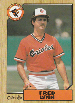 Fred Lynn 1987 O-Pee-Chee #370 - First Row Collectibles