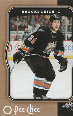 Brooks Laich 2007-08 O-Pee-Chee #496 - First Row Collectibles