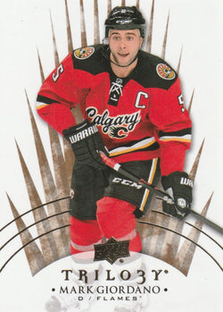 Mark Giordano 2014-15 Upper Deck Trilogy #78 - First Row Collectibles
