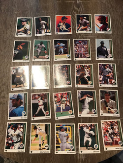 1989 Upper Deck Baseball Lot of 25 Cards #2