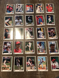 1989 Upper Deck Baseball Lot of 25 Cards #5