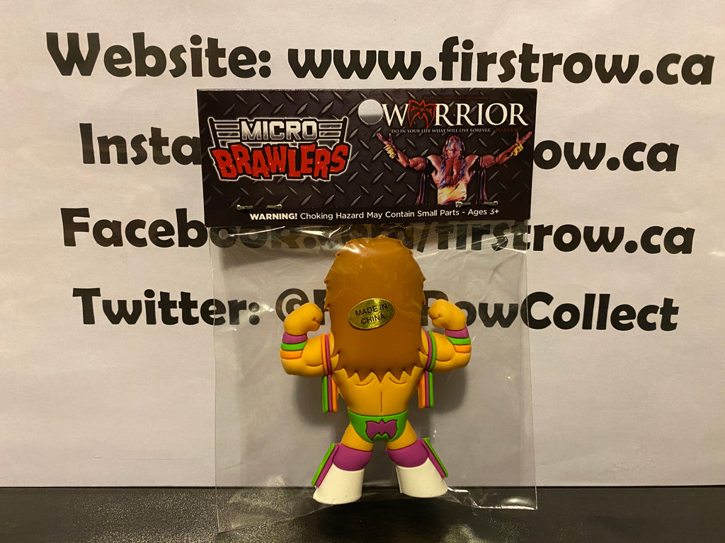 Ultimate Warrior Micro Brawler WWF WWE – First Row Collectibles