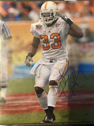 Jonathan Hefney Autograph Tennessee Volunteers 8x10 Photo - First Row Collectibles