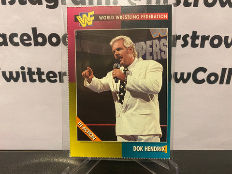 Dok Hendrix Michael Hayes 1995 WWF Card RARE - First Row Collectibles