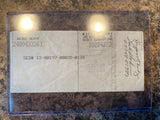 Reggie Jackson Signed Cancelled Cheque