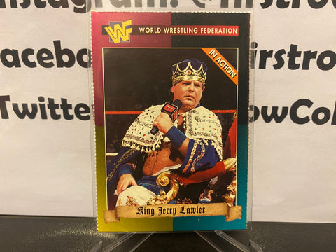 Jerry “The King” Lawler 1995 WWF Card RARE - First Row Collectibles