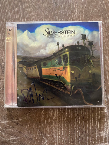 Silverstein Autographed Arrivals & Departures CD Album