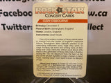 Ozzy Osbourne 1985 AGI Rock Star Concert Cards #2