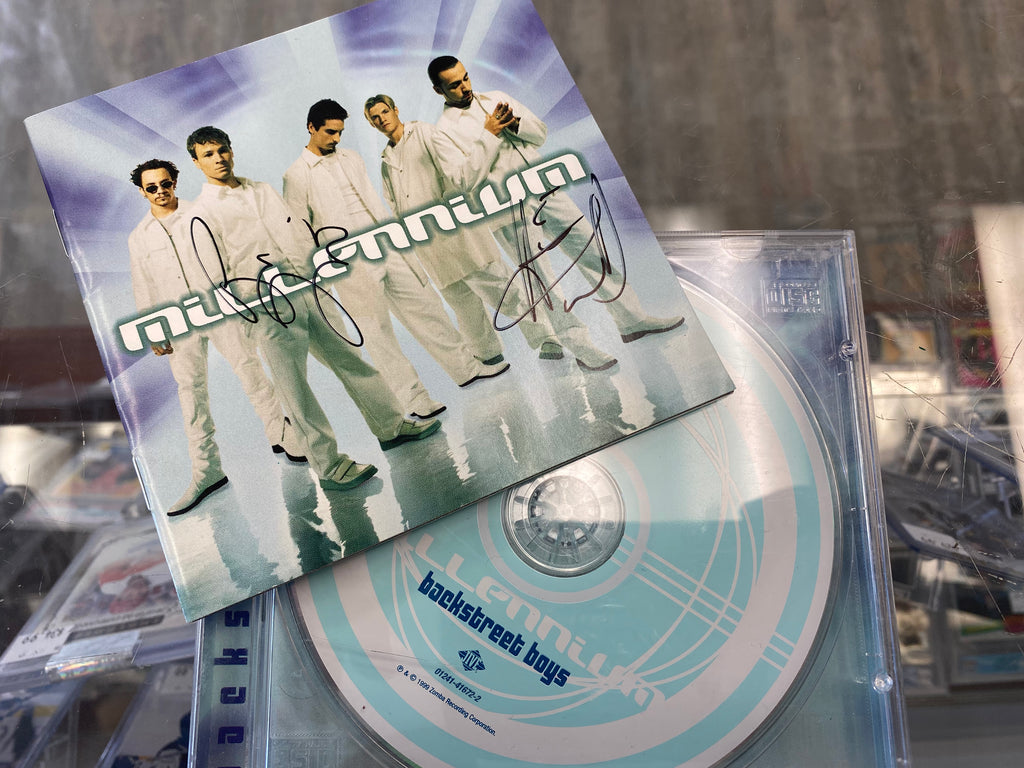 Backstreet Boys signed Millennium CD Booklet Album – First Row