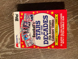 1987 Topps Kmart STARS OF THE DECADES 25th Anniversary Baseball (33) Card Set