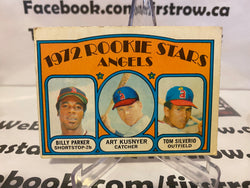 1972 O-Pee-Chee #213 Parker/Kusnyer/Silverio Angels RC