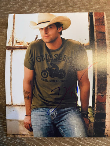 Dean Brody Autograph 8x10 Photo