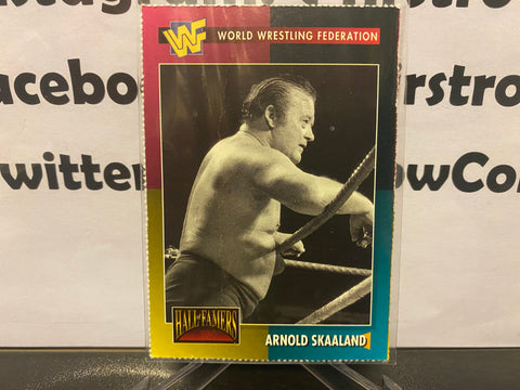 Arnold Skaaland 1995 WWF Card RARE - First Row Collectibles