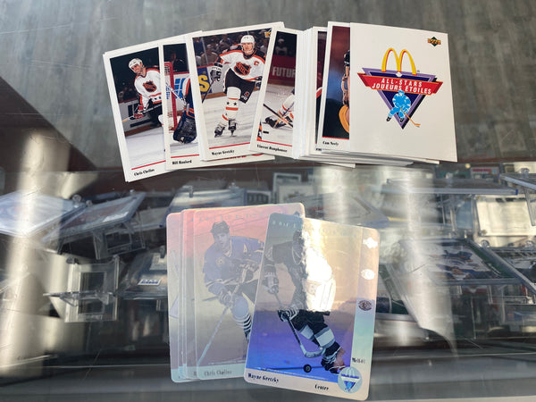 1991-92 Upper Deck NHL McDonalds All Stars Fantasy Complete Set & Holograms