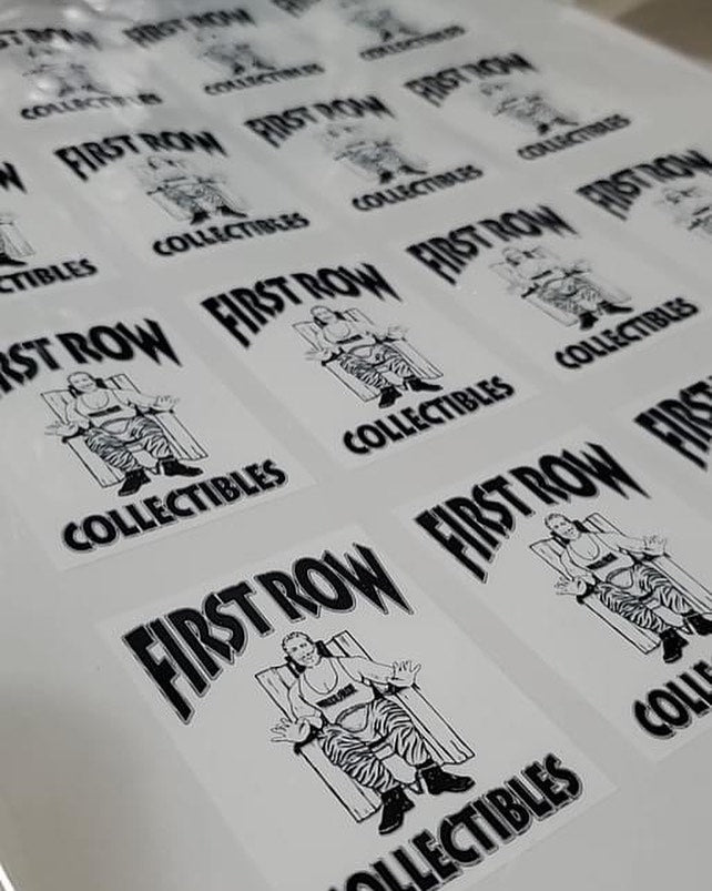 Free First Row Collectibles Stickers with Every Order!
