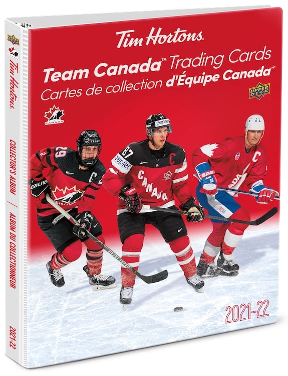2021-22 Upper Deck Tim Hortons Team Canada Hockey Checklist