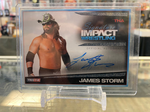 2011 Tristar TNA Signature Impact Wrestling James Storm Autograph /99