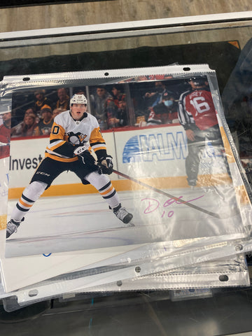 Drew O’Connell signed Pittsburgh Penguins 8x10 Photo
