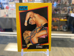 Sting signed 1991 Impel WCW Wrestling Card