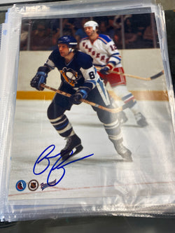 Colin Campbell signed Pittsburgh Penguins 8x10 Photo