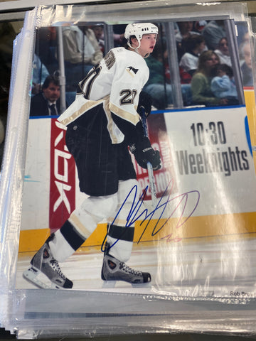 Colby Armstrong signed Pittsburgh Penguins 8x10 Photo