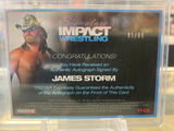 2011 Tristar TNA Signature Impact Wrestling James Storm Autograph /99