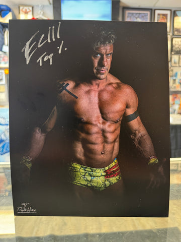 EC3 Ethan Carter III signed 8x10 Wrestling Photo