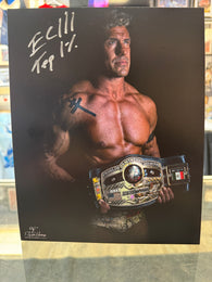EC3 Ethan Carter III signed 8x10 Wrestling Photo