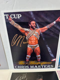 12 Autographed Wrestling 8x10 Combo Pack