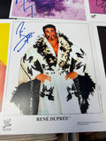 12 Autographed Wrestling 8x10 Combo Pack