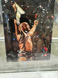 WWE 2K20 Smackdown 20th Anniversary Exclusive Kurt Angle Autographed Plaque Auto