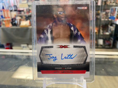 2008 TRISTAR TNA Wrestling Cross the Line Auto Jay Lethal #C-JL Auto