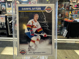 1993-94 Zellers Masters of Hockey Darryl Sittler AUTO Toronto Maple Leafs