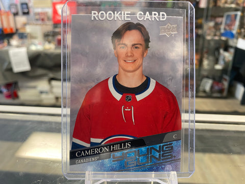 Cameron Hillis 2020-21 Upper Deck Young Guns RC #705