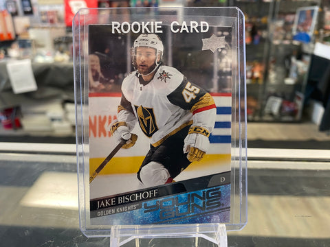 2020-21 Upper Deck Jake Bischoff Young Guns Rookie Card #713 YG Vegas