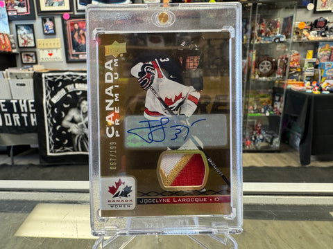 Jocelyne Larocque /199 Auto Patch 2017 Team Canada