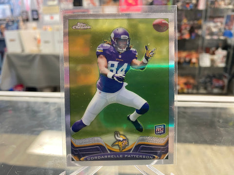 2013 Topps Chrome #19 Cordarrelle Patterson RC Rookie Vikings Falcons