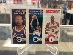 1996-97 Upper Deck Allen Iverson RC Rookie Of Year M152 Shaquille O’Neal / Smith