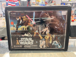 Vintage Star Wars Kenner Mini Action Figure Collector's Case