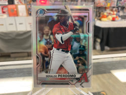 2021 Bowman Chrome Prospects Refractor #BCP-109 Geraldo Perdomo Rookie /499