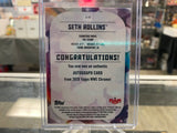 2020 WWE Topps Chrome Seth Rollins Auto /10  autograph card AUTO