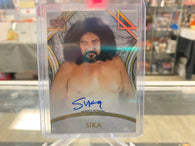 SIKA 2018 Topps Legends of the WWE Auto /199 Bloodline Wild Samoans