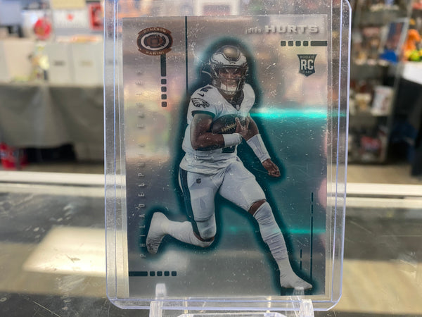 2020 Chronicles Jalen Hurts Dynagon Rookie RC #D-19 Philadelphia Eagles